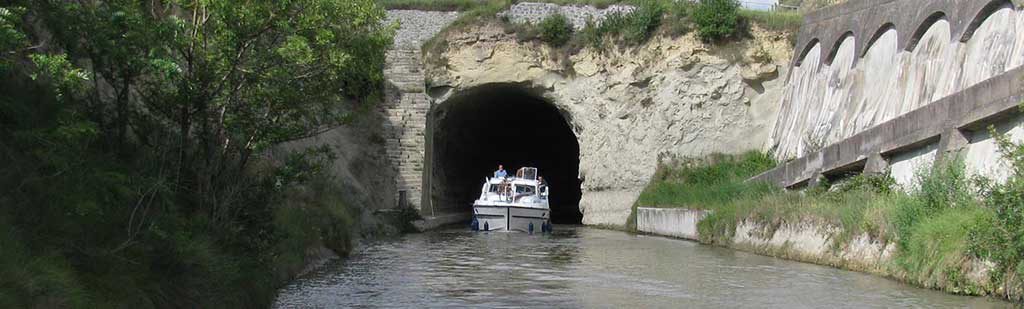Tunnel with Boat